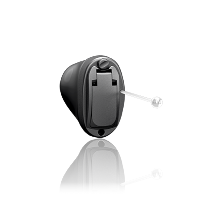 Invisible hearing aid